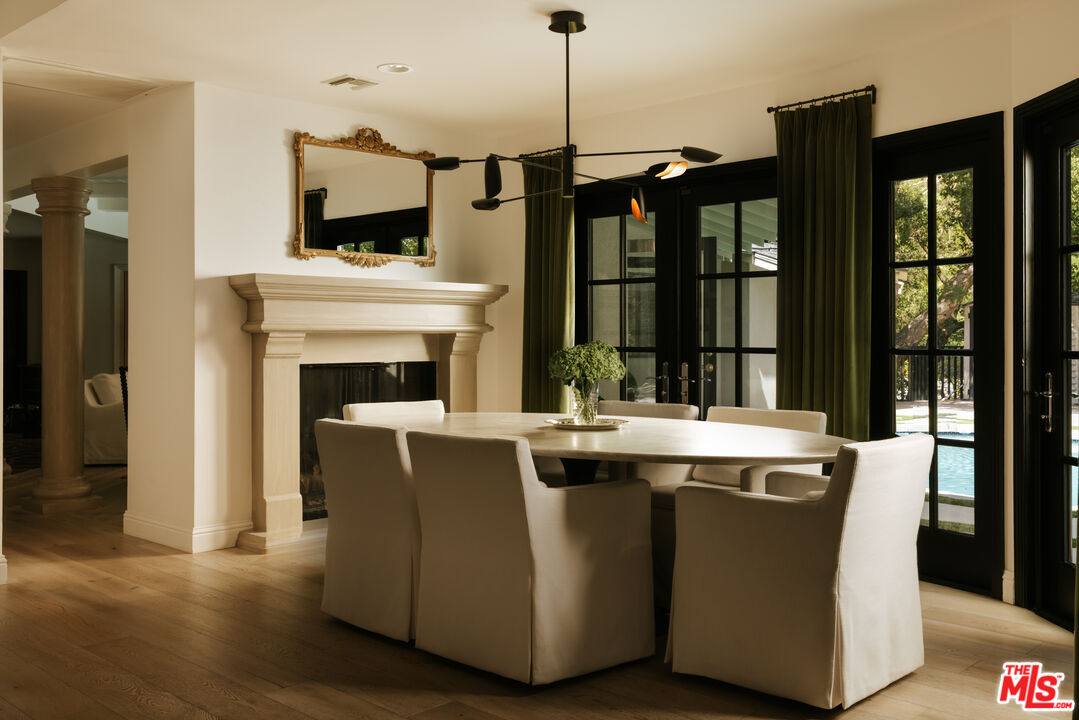 Dining room with French doors, 16822 Escalon Dr